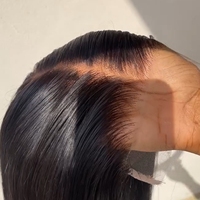 Perruques Lace Front en Cheveux Naturels Brésiliens pour Femmes Noires – Perruques Abordables en Cheveux Humains Lisses et Soyeux avec Dentelle HD