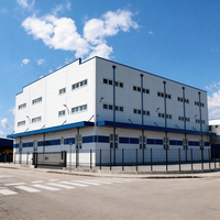 Entrepôt et atelier préfabriqués en acier certifiés CE, fabricant avec 15 ans d'expérience dans l'exportation de bâtiments industriels