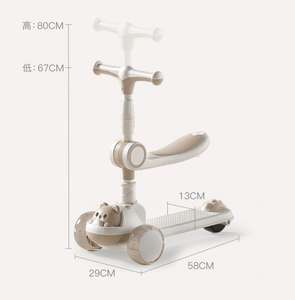 Image d'ours le moins cher en gros trottinette pour enfants/trottinette <span class=keywords><strong>de</strong></span> vélo d'équilibre jouet pour enfants trottinette 3 roues pour enfants - Product Image 6