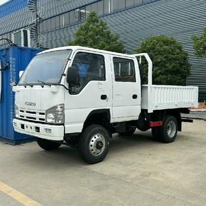 ISUZU 100P 2 Row Cabin Lorry Box <b>Truck</b> Stake <b>Flatbed</b> Fence <b>Truck</b> 4X2 Diesel Mini Light Fence Cargo <b>Truck</b> for Sale - Product Image 4