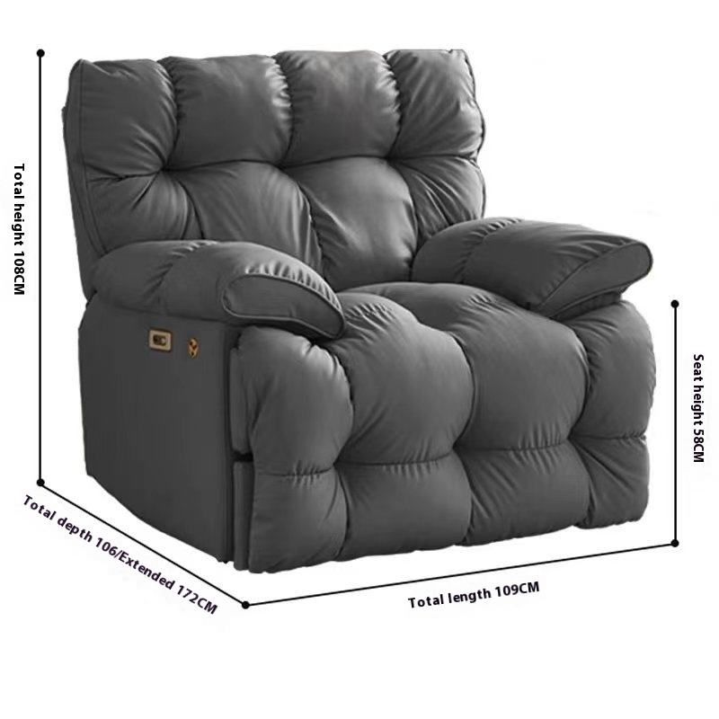 Cuero rasgado de gato gris