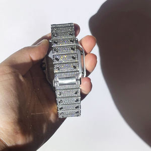 <span class=keywords><strong>Montre</strong></span> mécanique luxueuse en <span class=keywords><strong>pierre</strong></span> <span class=keywords><strong>de</strong></span> <span class=keywords><strong>roche</strong></span>, testeur <span class=keywords><strong>de</strong></span> diamants, cadran en verre minéral, boîtier, résistance à l'eau <span class=keywords><strong>de</strong></span> 10 m, lunette en acier inoxydable pour hommes - Product Image 4