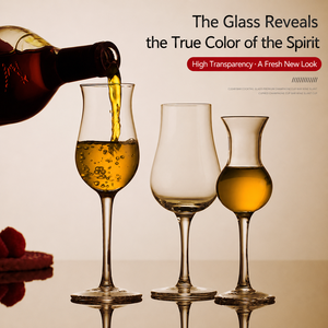 Copa Profesional de Cristal sin Plomo para Degustación de Whisky, Tipo Tulipán, para Aroma de Whisky, Vino Helado y Licores, Uso en Bares, Venta al por Mayor - Product Image 2