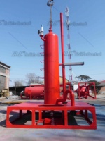 RL ventes directes série FLQ réservoir de boue de champ pétrolifère séparateur de liquide/gaz de forage de décantation du fabricant
