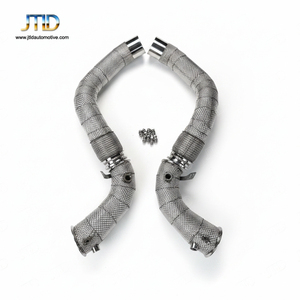 Tuberías de Escape Turbo de Alto Rendimiento con Protección Térmica para <span class=keywords><strong>BMW</strong></span> F90 M5 S63 4.4T 2018+, Barrera Térmica Avanzada, Juego de Tuberías de Competición - Product Image 5