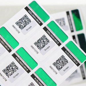 <span class=keywords><strong>Etichette</strong></span> <span class=keywords><strong>Adesive</strong></span> Personalizzate con Codice QR Grattabile per Tracciabilità, su Carta Patinata/Carta Sintetica, per Imballaggi - Product Image 3