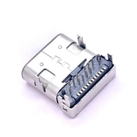 Connecteur femelle USB Type-C étanche Soulin 24 broches 12V DC à charge rapide pour PCB Micro USB