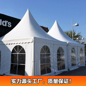 Tente de réception 4x4m, structure en alliage d'aluminium, tissu Oxford, coupe-vent, ignifuge, ouverture rapide, utilisable quatre saisons - Product Image 3