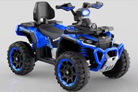 ATV Pantai Listrik Anak-Anak Terlaris dari Pabrik, Bertenaga Baterai 12V, Plastik ABS, USB Rechargeable, 4 Roda EVA Besar, Mobil Tunggangan