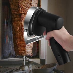 Máquina Eléctrica Profesional para Kebab con Cuchilla Redonda, Rebanadora Automática de Carne para Shawarma, Venta al Por Mayor - Product Image 2
