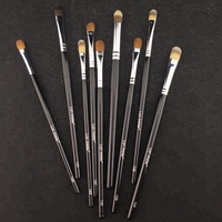 Peinture bidon 8 pièces nouveau design marque privée vegan elf professionnel kit 7 pièces interchangeables personnalisable 10 pinceaux de maquillage de qualité