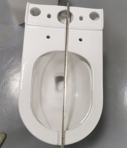 <span class=keywords><strong>Siphon</strong></span> kéo dài hai mảnh kép tuôn ra phòng tắm nhà vệ sinh với đệm ghế Bìa - Product Image 5