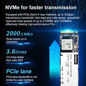 Dur 128GB 256GB ฮาร์ดไดรฟ์ภายในแบบ Solid State Drive ฮาร์ดไดรฟ์ภายใน2TB 240GB 512GB 1TB SSD สำหรับ Ps5 - Product Image 3