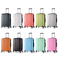 Valise à roulettes de style japonais, nouvelle conception 2024, unisexe, avec châssis d'escalade, valise cabine, bagage à main
