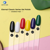 OEM vente en gros de vernis à ongles gel de couleur classique Uv/Led de 15ml pour la conception d'art des ongles kit de vernis à ongles gel soak off doux est