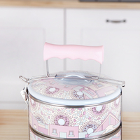 Boîte Bento en Acier Inoxydable à Trois Niveaux Anti-Fuite, Conteneur Alimentaire Empilable, Boîte Tiffin Métallique à Emporter 1-3L – Prix Usine