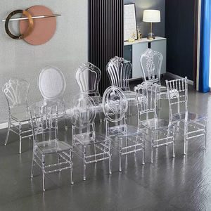 เก้าอี้จัดเลี้ยงเก้าอี้จัดเลี้ยงพลาสติกเรซินใสใสใสใสใสมีเรซินเก้าอี้จัดเลี้ยงสำหรับงานอีเว้นท์ - Product Image 5