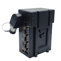 Émetteurs-récepteurs à fibre optique HO-LINK PGM/Remote/Tally/Genlock/XLR/300m Ethernet 12G SDI Monomode 3K93C Certifiés CE/FCC/ROHS
