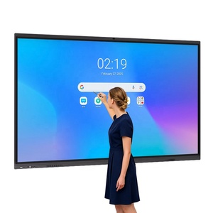 75 Inch Smart Meeting 2*15W Speakers 260W Power Wide Viewing Angle 178. for Conference Training HB75SC Leading Collaborative Pow - Product Image 1