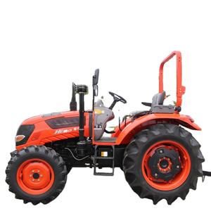 Kualitas tinggi Cina tugas berat 50HP 55HP 2WD 4WD 12F + 12R shuttle roda traktor dengan depan dozer pisau oleh JIULIN - Product Image 1