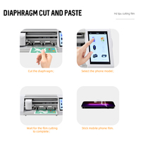 Film protecteur d'écran en silicone hydrogel TPU transparent brillant de haute qualité pour découpeuse