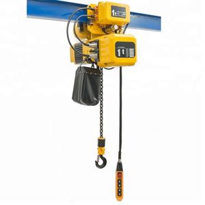 Grue Garage, crochet de treuil à poulie de <span class=keywords><strong>plafond</strong></span>, fonctionne sur batterie, 1 tonne, 2 tonnes, <span class=keywords><strong>palan</strong></span> à chaîne pour chariot - Product Image 2