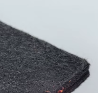 Feutre en fibres pré-oxydées pour sac filtrant résistant aux températures élevées et ignifuge