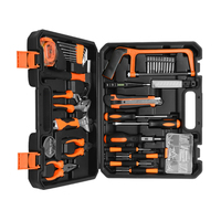 Kit d'outils à main multifonction en acier au carbone avec marteau et tournevis, coffret rigide, personnalisable OEM, coffret cadeau, garantie 1 an