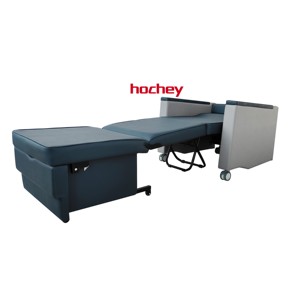 Hochey Medical Chaise d'accompagnement de luxe Mobilier d'hôpital Chaise d'<span class=keywords><strong>escorte</strong></span> d'hôpital pliable - Product Image 2