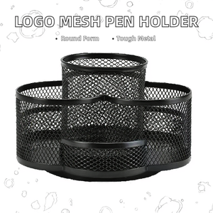 ที่ใส่ปากกาโลหะทรงกลม DE AARTICO ดีไซน์ทันสมัย ขนาด 8.8x9.8 ซม. สินค้าขายดี เหมาะสำหรับของขวัญส่งเสริมการขายของบริษัท สั่งซื้อจำนวนมากได้ - Product Image 2