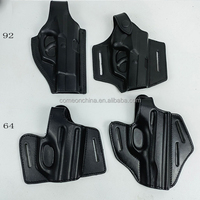Leather Pancake Waistband Concealed Carry Cowboy Holster Tactical Pouch Hunting Bag Pack Halloween Costume Sports Accessory