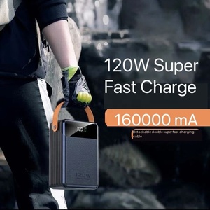 Caricabatterie Portatile 120W Super Veloce con Batteria Li-Polymer 16000 mAh, Display LED Durevole, Tecnologia GaN per Studenti e Uso Esterno - Product Image 2