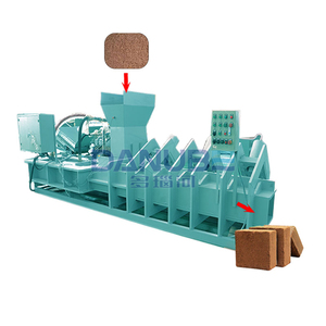 Hydraulic Sawdust and Coco Peat <b>Block</b> Making Machine 5 Kg <b>Coir</b> Pith <b>Block</b> Pressing Machine - Product Image 1