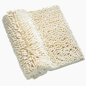 <span class=keywords><strong>FIGOO</strong></span> - Tapis de salle de bain extérieur moderne en chenille, antidérapant, absorbant l'eau, pour escaliers, toilettes, baignoire et douche - Product Image 6