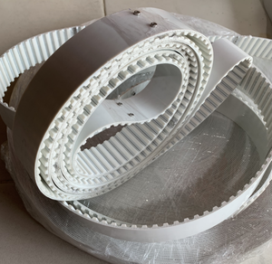<span class=keywords><strong>Cinture</strong></span> sincrone in PU realizzate in fabbrica T5 T10 AT5 AT10 con fori e denti finti in metallo - Product Image 6