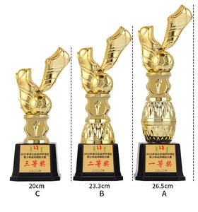 Trofeo de fútbol de <span class=keywords><strong>diseño</strong></span>, logotipo personalizado, estilo deportivo, pequeño, de resina, 2023 - Product Image 3