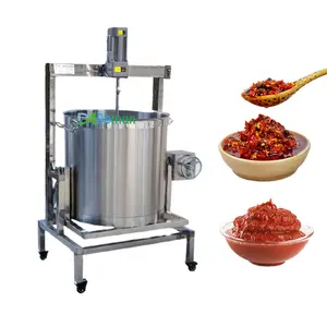 Máquina de cozinhar molho a gás 20l, para molho, carne de soja, molho, agitador, cozinhar pote, grãos vermelhos, itens de cozinha