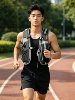 Gilet lesté avec bande réfléchissante pour l'entraînement, la musculation, la course à pied, le fitness, le développement musculaire, sac à dos pour ordinateur