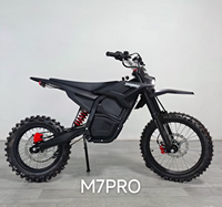 Moto tout-terrain électrique à moteur central 60V 2000W, crête de 5000W, batterie lithium 60V 27Ah M7 17/14