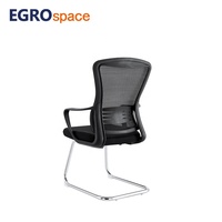 EGROspace Chaise de bureau moderne en maille pour formation, réception et visiteurs, pour fournisseurs de matériel informatique et fabricants de mobilier