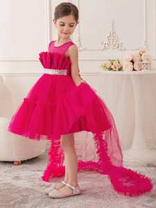 <span class=keywords><strong>La</strong></span> robe de <span class=keywords><strong>la</strong></span> jeune fille est très élégante. <span class=keywords><strong>Grande</strong></span> robe de <span class=keywords><strong>princesse</strong></span> en tulle à volants pour fête de remise de diplôme - Product Image 5