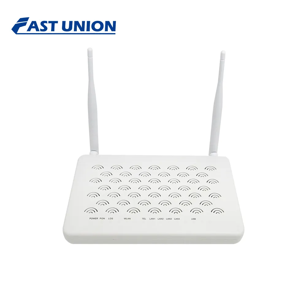 Werkspreis ZTE GPON ONU ZXHN F660V6 1GE+3FE+1POT+1USB+2.4g WLAN FTTH ONT englisches System