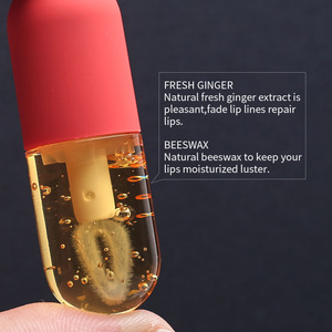 Huile repulpante pour les lèvres 4ml, hydratant jaune gingembre pour les lèvres - Product Image 3