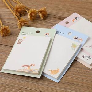 <b>Creative</b> Exquisite Cute Sticky Notes Memo Notebook Essential Back-to-School Office Supply Perfect Paper Reminder Diary for <b>Gift</b> - Product Image 4