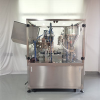 Machine automatique de remplissage et de scellage de tubes pour shampoing, dentifrice, gel