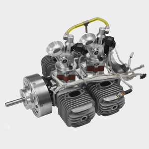 Aereo RC <span class=keywords><strong>a</strong></span> Ala Fissa Grande con Motore <span class=keywords><strong>a</strong></span> Benzina <span class=keywords><strong>a</strong></span> Quattro Cilindri da 128CC, Modello di Aeromobile Telecomandato ZLD - Product Image 6