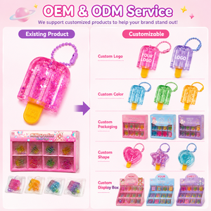 Juguete Blandito Personalizado con Forma de Paleta de Hielo, Lindo Juguete de Compresión con Forma de Helado para Tiendas de Juguetes, Tiendas de Regalos y Máquinas Expendedoras OEM ODM - Product Image 1