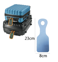 Étiquettes de bagages créatives, artistiques, de luxe, en néoprène souple, écologiques, durables, personnalisables, colorées, anti-perte