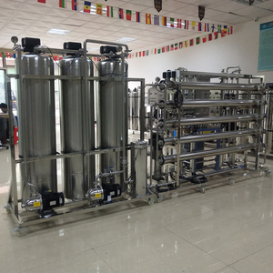 Usine de Guangzhou 1000LPH Système RO EDI à double étage Machines à eau purifiée SUS Équipement d'eau ultrapure biopharmaceutique - Product Image 3
