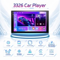 10% de réduction sur autoradio Android 11 7 pouces In-Cell 4 Go 64 Go RK3326S Quad Core avec CarPlay filaire et sans fil Android Auto GPS